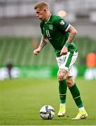 4 September 2021; James McClean of Republic of Ireland during the FIFA World Cup 2022 qualifying group A match between Republic of Ireland and Azerbaijan at the Aviva Stadium in Dublin. Photo by Seb Daly/Sportsfile