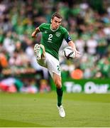 4 September 2021; Seamus Coleman of Republic of Ireland during the FIFA World Cup 2022 qualifying group A match between Republic of Ireland and Azerbaijan at the Aviva Stadium in Dublin. Photo by Seb Daly/Sportsfile