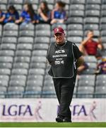 5 September 2021; Westheath manager Sean Finnegan during the TG4 All-Ireland Ladies Intermediate Football Championship Final match between Westmeath and Wexford at Croke Park in Dublin. Photo by Eóin Noonan/Sportsfile