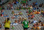 5 September 2021; Supporters during the TG4 All-Ireland Ladies Intermediate Football Championship Final match between Westmeath and Wexford at Croke Park in Dublin. Photo by Eóin Noonan/Sportsfile