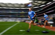 5 September 2021; Siobhán Killeen of Dublin before the TG4 All-Ireland Ladies Senior Football Championship Final match between Dublin and Meath at Croke Park in Dublin. Photo by Eóin Noonan/Sportsfile