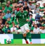4 September 2021; Matt Doherty of Republic of Ireland during the FIFA World Cup 2022 qualifying group A match between Republic of Ireland and Azerbaijan at the Aviva Stadium in Dublin. Photo by Michael P Ryan/Sportsfile
