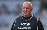 5 September 2021; Westmeath manager Sean Finnegan during the TG4 All-Ireland Ladies Intermediate Football Championship Final match between Westmeath and Wexford at Croke Park in Dublin. Photo by Brendan Moran/Sportsfile