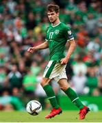 4 September 2021; Jayson Molumby of Republic of Ireland during the FIFA World Cup 2022 qualifying group A match between Republic of Ireland and Azerbaijan at the Aviva Stadium in Dublin. Photo by Michael P Ryan/Sportsfile