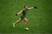 5 September 2021; Niamh Gallogly of Meath celebrates at the final whistle of the TG4 All-Ireland Ladies Senior Football Championship Final match between Dublin and Meath at Croke Park in Dublin. Photo by Stephen McCarthy/Sportsfile