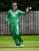 6 September 2021; Stephen Doheny of Ireland Wolves during the one day match between Ireland Wolves and Zimbabwe XI at Belmont Park in Belfast. Photo by Piaras Ó Mídheach/Sportsfile