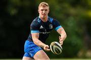 6 September 2021; Dan Leavy during the Leinster Rugby training session at UCD in Dublin. Photo by Harry Murphy/Sportsfile