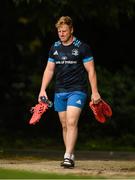 6 September 2021; James Tracy during the Leinster Rugby training session at UCD in Dublin. Photo by Harry Murphy/Sportsfile