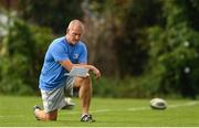 6 September 2021; Senior coach Stuart Lancaster during the Leinster Rugby training session at UCD in Dublin. Photo by Harry Murphy/Sportsfile