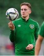 6 September 2021; Ronan Curtis during a Republic of Ireland training session at Aviva Stadium in Dublin. Photo by Stephen McCarthy/Sportsfile