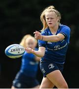 5 September 2021; Dannah O'Brien of Leinster before the IRFU U18 Women's Interprovincial Championship Round 2 match between Leinster and Ulster at Templeville Road in Dublin. Photo by Ramsey Cardy/Sportsfile