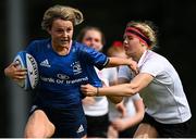 5 September 2021; Aoife Dalton of Leinster in action against Jana McQuillan of Ulster during the IRFU U18 Women's Interprovincial Championship Round 2 match between Leinster and Ulster at Templeville Road in Dublin. Photo by Ramsey Cardy/Sportsfile