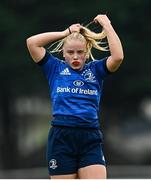 5 September 2021; Anna Brennock of Leinster during the IRFU U18 Women's Interprovincial Championship Round 2 match between Leinster and Ulster at Templeville Road in Dublin. Photo by Ramsey Cardy/Sportsfile