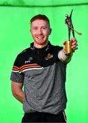 7 September 2021; PwC GAA/GPA Hurler of the Month Award for August, Cian Lynch of Limerick, with his award at Patrickswell GAA Club in Barnakyle, Limerick. Photo by Diarmuid Greene/Sportsfile