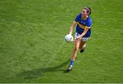 5 September 2021; Sarah Delahunt of Wicklow during the TG4 All-Ireland Ladies Junior Football Championship Final match between Antrim and Wicklow at Croke Park in Dublin. Photo by Stephen McCarthy/Sportsfile