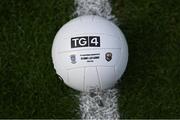 5 September 2021; A detailed view of the match ball before the TG4 All-Ireland Ladies Intermediate Football Championship Final match between Westmeath and Wexford at Croke Park in Dublin. Photo by Stephen McCarthy/Sportsfile