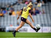 5 September 2021; Amy Wilson of Wexford during the TG4 All-Ireland Ladies Intermediate Football Championship Final match between Westmeath and Wexford at Croke Park in Dublin. Photo by Stephen McCarthy/Sportsfile