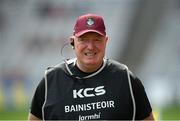 5 September 2021; Westheath manager Sean Finnegan during the TG4 All-Ireland Ladies Intermediate Football Championship Final match between Westmeath and Wexford at Croke Park in Dublin. Photo by Stephen McCarthy/Sportsfile