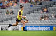 5 September 2021; Clara Donnelly of Wexford during the TG4 All-Ireland Ladies Intermediate Football Championship Final match between Westmeath and Wexford at Croke Park in Dublin. Photo by Stephen McCarthy/Sportsfile