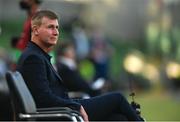7 September 2021; Republic of Ireland manager Stephen Kenny ahead of the FIFA World Cup 2022 qualifying group A match between Republic of Ireland and Serbia at the Aviva Stadium in Dublin. Photo by Harry Murphy/Sportsfile