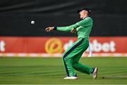 8 September 2021; Harry Tector of Ireland fields the ball during match one of the Dafanews International Cup ODI series between Ireland and Zimbabwe at Stormont in Belfast. Photo by Seb Daly/Sportsfile