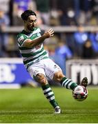 3 September 2021; Richie Towell of Shamrock Rovers during the SSE Airtricity League Premier Division match between Finn Harps and Shamrock Rovers at Finn Park in Ballybofey, Donegal. Photo by Ben McShane/Sportsfile