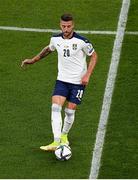 7 September 2021; Sergej Milinkovic­-Savic of Serbia during the FIFA World Cup 2022 qualifying group A match between Republic of Ireland and Serbia at the Aviva Stadium in Dublin. Photo by Ben McShane/Sportsfile