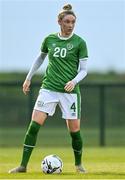 8 September 2021; Jessica Gleeson during a Republic of Ireland home-based training session at FAI Headquarters in Abbotstown, Dublin. Photo by Piaras Ó Mídheach/Sportsfile