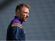 21 August 2021; Wexford manager Kevin Tattan before the All-Ireland Senior Camogie Championship quarter-final match between Kilkenny and Wexford at Páirc Uí Chaoimh in Cork. Photo by Piaras Ó Mídheach/Sportsfile