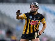 21 August 2021; Katie Power of Kilkenny during the All-Ireland Senior Camogie Championship quarter-final match between Kilkenny and Wexford at Páirc Uí Chaoimh in Cork. Photo by Piaras Ó Mídheach/Sportsfile