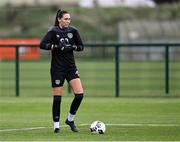 8 September 2021; Amanda Budden during a Republic of Ireland home-based training session at FAI Headquarters in Abbotstown, Dublin. Photo by Piaras Ó Mídheach/Sportsfile