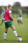 8 September 2021; Saoirse Noonan during a Republic of Ireland home-based training session at FAI Headquarters in Abbotstown, Dublin. Photo by Piaras Ó Mídheach/Sportsfile