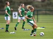 8 September 2021; Nadine Clare during a Republic of Ireland home-based training session at FAI Headquarters in Abbotstown, Dublin. Photo by Piaras Ó Mídheach/Sportsfile