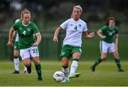 8 September 2021; Savannah McCarthy, right, and Muireann Devaney during a Republic of Ireland home-based training session at FAI Headquarters in Abbotstown, Dublin. Photo by Piaras Ó Mídheach/Sportsfile
