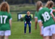 8 September 2021; Assistant coach Eileen Gleeson during a Republic of Ireland home-based training session at FAI Headquarters in Abbotstown, Dublin. Photo by Piaras Ó Mídheach/Sportsfile