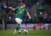 8 September 2021; Shayne Lavery of Northern Ireland during the FIFA World Cup 2022 qualifying group C match between Northern Ireland and Switzerland at National Football Stadium at Windsor Park in Belfast. Photo by Stephen McCarthy/Sportsfile
