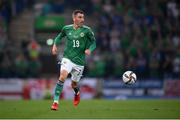 8 September 2021; Michael Smith of Northern Ireland during the FIFA World Cup 2022 qualifying group C match between Northern Ireland and Switzerland at National Football Stadium at Windsor Park in Belfast. Photo by Stephen McCarthy/Sportsfile
