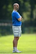 6 September 2021; Assisstant Academy & Age-Grade Physiotherapist Lorcan Kavanagh during the Leinster Rugby training session at UCD in Dublin. Photo by Harry Murphy/Sportsfile