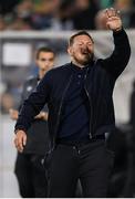 10 September 2021; Waterford manager Marc Bircham during the SSE Airtricity League Premier Division match between Shamrock Rovers and Waterford at Tallaght Stadium in Dublin. Photo by Stephen McCarthy/Sportsfile