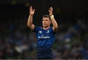 10 September 2021; Luke McGrath of Leinster during the Bank of Ireland Pre-Season Friendly match between Leinster and Harlequins at Aviva Stadium in Dublin. Photo by Harry Murphy/Sportsfile