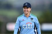 11 September 2021; Beth Healy of CSNI before the Clear Currency Women's All-Ireland T20 Cup Semi-Final match between Bready and CSNI at Bready Cricket Club in Tyrone. Photo by Ben McShane/Sportsfile