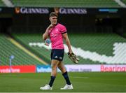 10 September 2021; Rob Russell of Leinster before the Bank of Ireland Pre-Season Friendly match between Leinster and Harlequins at Aviva Stadium in Dublin. Photo by Harry Murphy/Sportsfile