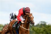 11 September 2021; Panama Red, with Colin Keane up, on their way to winning The Ballylinch Stud Irish EBF Ingabelle Stakes during day one of the Longines Irish Champions Weekend at Leopardstown Racecourse in Dublin. Photo by Matt Browne/Sportsfile