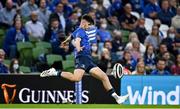 10 September 2021; Chris Cosgrave of Leinster during the Bank of Ireland Pre-Season Friendly match between Leinster and Harlequins at Aviva Stadium in Dublin. Photo by Brendan Moran/Sportsfile
