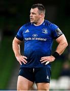 10 September 2021; Cian Healy of Leinster during the Bank of Ireland Pre-Season Friendly match between Leinster and Harlequins at Aviva Stadium in Dublin. Photo by Brendan Moran/Sportsfile