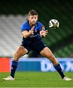 10 September 2021; Ross Byrne of Leinster during the Bank of Ireland Pre-Season Friendly match between Leinster and Harlequins at Aviva Stadium in Dublin. Photo by Brendan Moran/Sportsfile