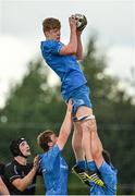 11 September 2021; Conor Ó Tighearnaigh of Leinster during the Development Interprovincial match between Leinster XV and Ulster XV at the IRFU High Performance Centre, on the Sport Ireland Campus in Dublin. Photo by Seb Daly/Sportsfile