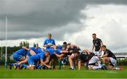 11 September 2021; A view of a scrum during the Development Interprovincial match between Leinster XV and Ulster XV at the IRFU High Performance Centre, on the Sport Ireland Campus in Dublin. Photo by Seb Daly/Sportsfile