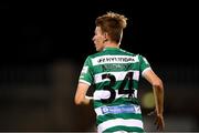 10 September 2021; Conan Noonan of Shamrock Rovers during the SSE Airtricity League Premier Division match between Shamrock Rovers and Waterford at Tallaght Stadium in Dublin. Photo by Stephen McCarthy/Sportsfile
