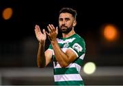 10 September 2021; Roberto Lopes of Shamrock Rovers following the SSE Airtricity League Premier Division match between Shamrock Rovers and Waterford at Tallaght Stadium in Dublin. Photo by Stephen McCarthy/Sportsfile